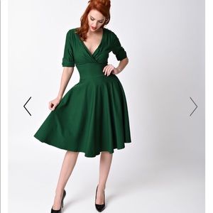 Unique Vintage Delores Swing Dress NWT
